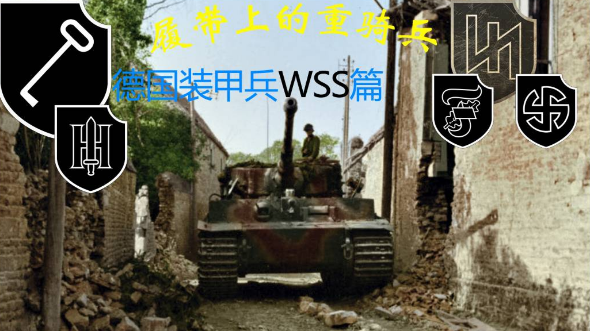 【履带重骑兵】WW2 三德子 Panzer-Division徽标介绍 WSS篇